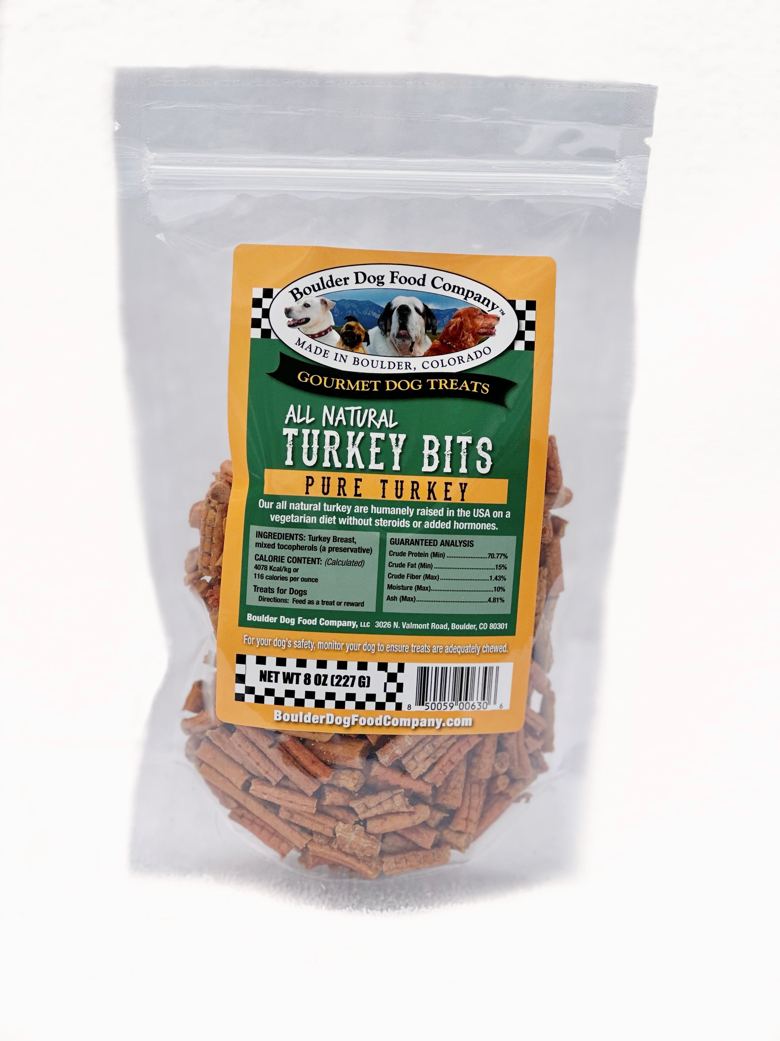 Turkey Bits Boulder Dog Food Company