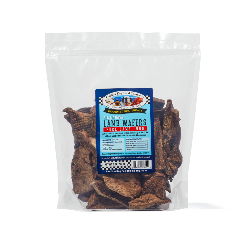 Lamb and shop rice dog treats