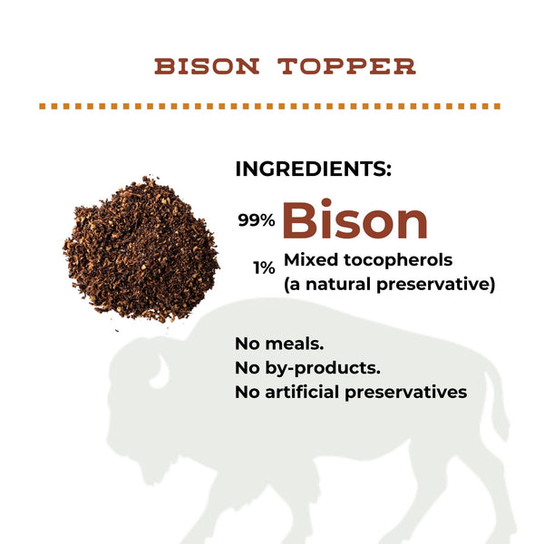Bison Topper | Picky Eater Flavor Boost