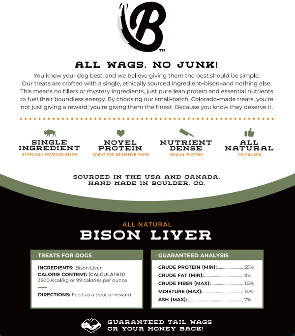 Bison Liver | Nutrient Dense Single-Ingredient