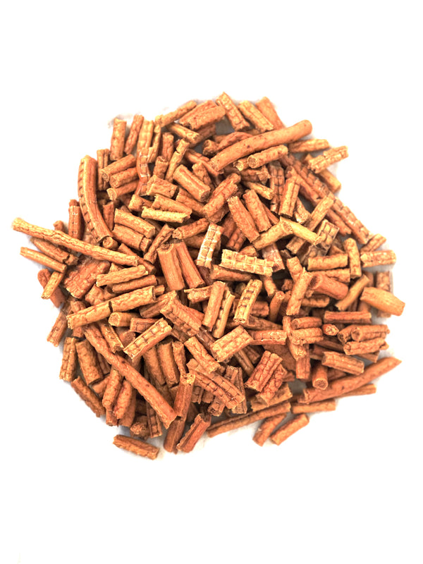 Close-up of Boulder Dog Food Turkey Bits, small bite-sized rewards made from nutrient-dense turkey. A light, digestible protein option for dogs with chicken sensitivities.