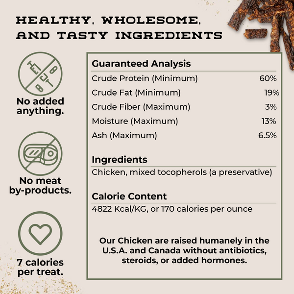 Nutritional label and ingredient information for a product with health claims.