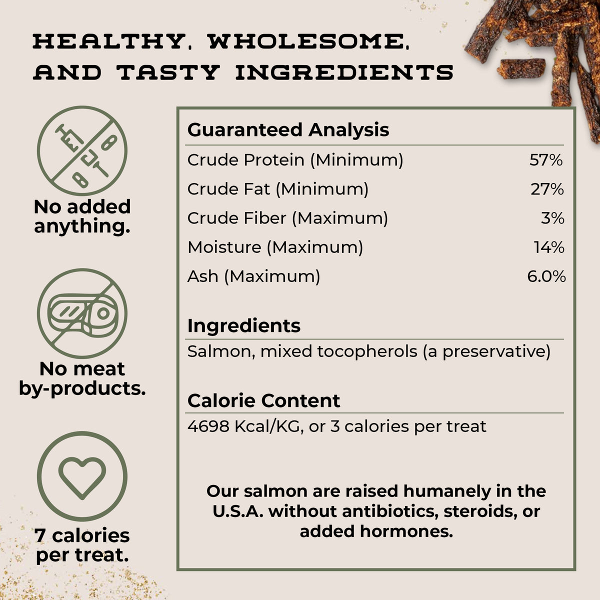 Wild Caught Salmon Dog Treats - Omega-3 Rich Grain-Free Bakes – Boulder ...