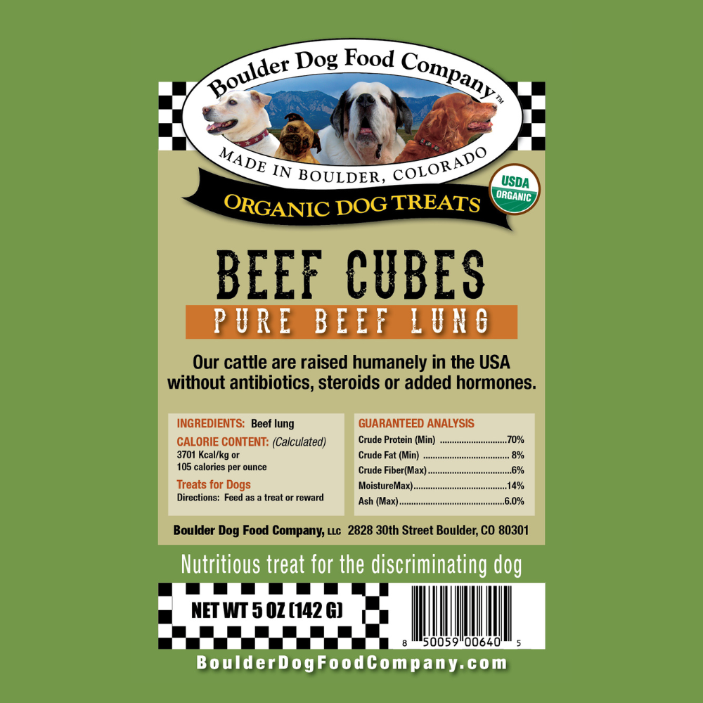Beef Cubes - Organic