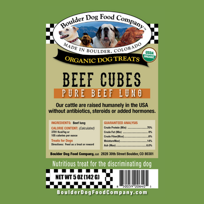 Beef Cubes - Organic