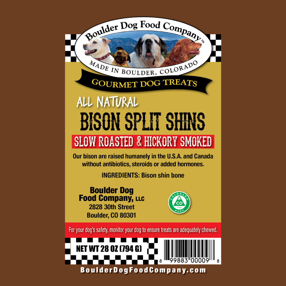 Bison Split Shin Bone