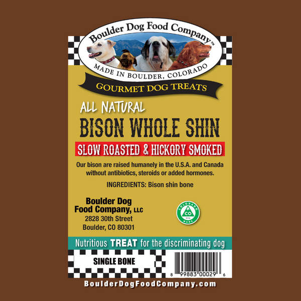 Bison Whole Shin Bone