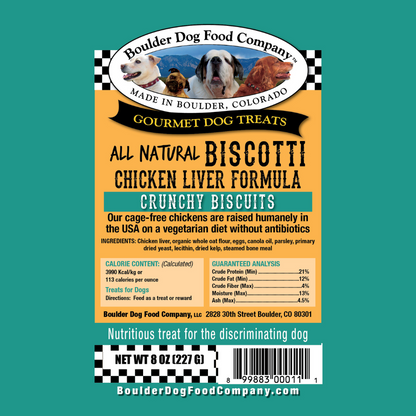 Liver biscotti for dogs 2025